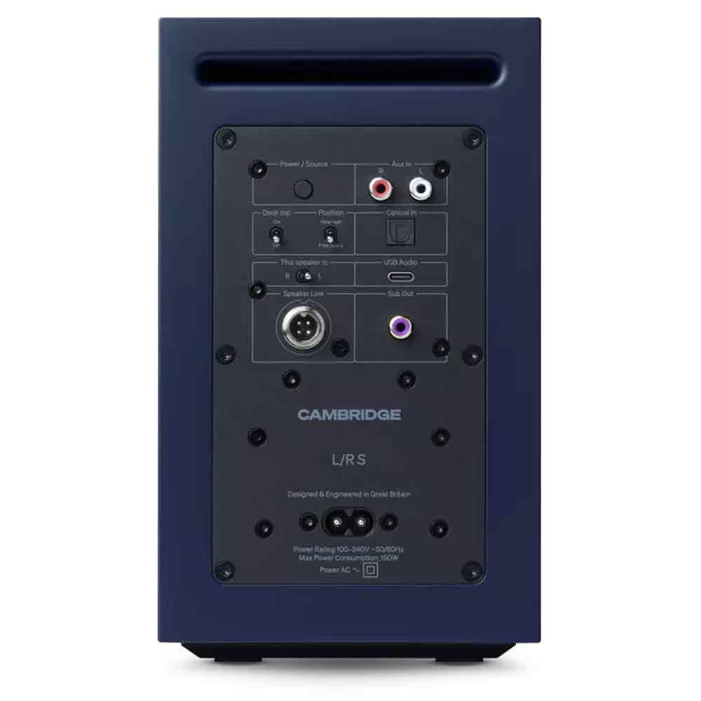 Cambridge Audio L/R S Compact Active Stereo Speaker (Pair) - Audiolab