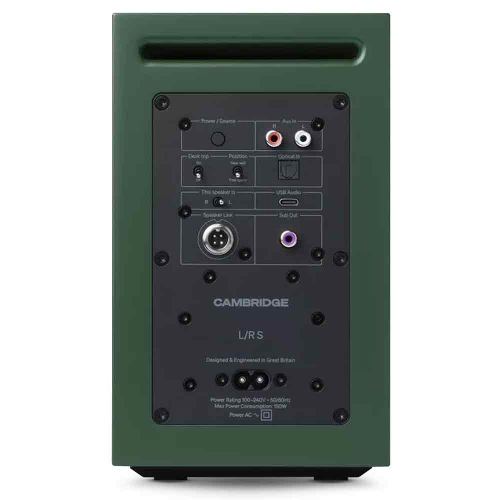 Cambridge Audio L/R S Compact Active Stereo Speaker (Pair) - Audiolab