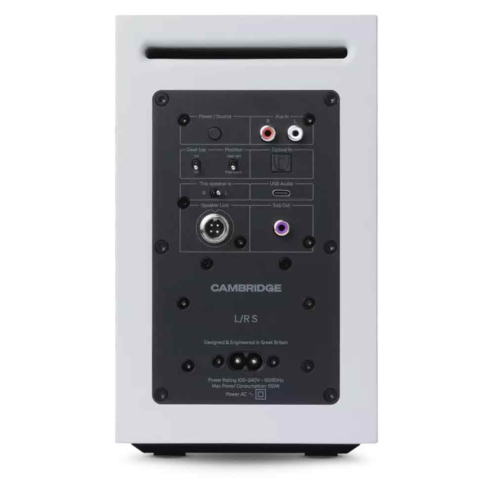Cambridge Audio L/R S Compact Active Stereo Speaker (Pair) - Audiolab