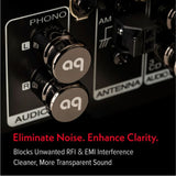 AudioQuest RCA Noise-Stopper Protection Caps (Set of 10)