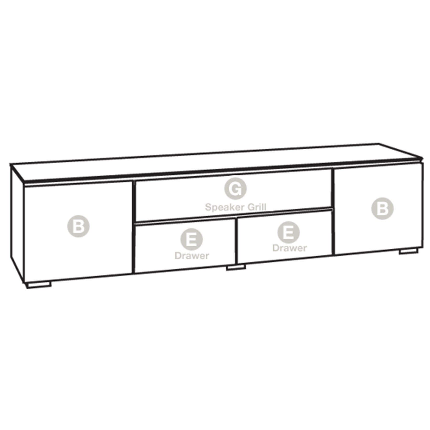 Salamander Chicago 245 Quad-Width AV Cabinet in Black Oak | Best Salamander Chicago 245 Quad-Width AV Cabinet in Black Oak | Salamander Chicago 245 Quad-Width AV Cabinet in Black Oak Reviews | Audiolab Home Audio
