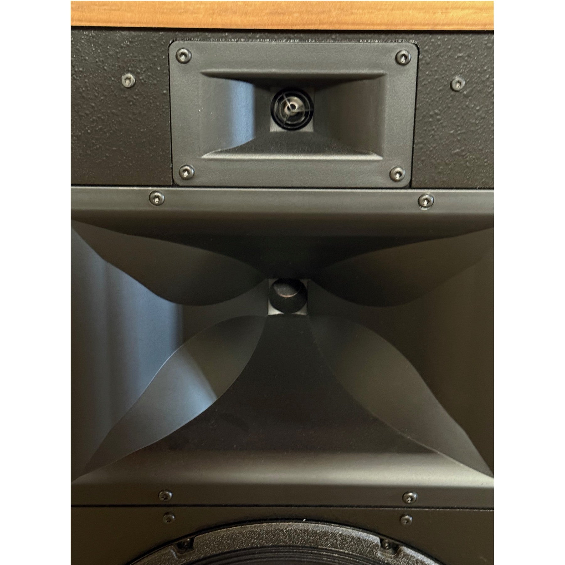 Klipsch Cornwall IV 3-Way 15” Horn-Loaded Loudspeaker pair in American Walnut (Demo) | Best Klipsch Cornwall IV 3-Way 15” Horn-Loaded Loudspeaker pair in American Walnut (Demo) | Klipsch Cornwall IV 3-Way 15” Horn-Loaded Loudspeaker pair in American Walnut (Demo) Reviews |  Audiolab Stereo & Video
