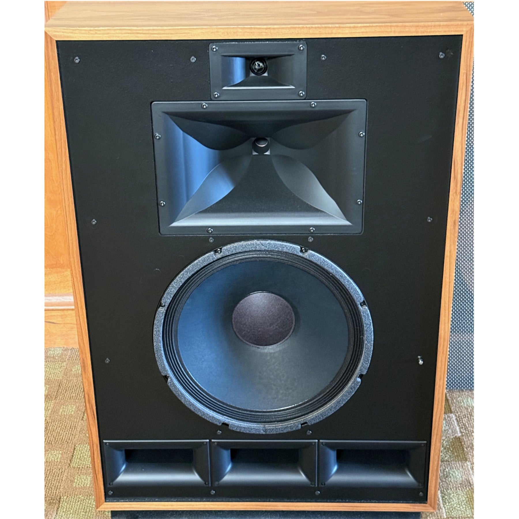 Klipsch Cornwall IV 3-Way 15” Horn-Loaded Loudspeaker pair in American Walnut (Demo) | Best Klipsch Cornwall IV 3-Way 15” Horn-Loaded Loudspeaker pair in American Walnut (Demo) | Klipsch Cornwall IV 3-Way 15” Horn-Loaded Loudspeaker pair in American Walnut (Demo) Reviews |  Audiolab Stereo & Video