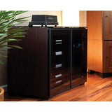 Salamander Oslo 323 Twin-Width AV Cabinet in Black Glass | Best Salamander Oslo 323 Twin-Width AV Cabinet in Black Glass | Salamander Oslo 323 Twin-Width AV Cabinet in Black Glass Reviews | Audiolab Home Audio
