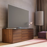 Salamander Zurich 237 Triple-Width AV Linear Texture Cabinet in Brown | Best Salamander Zurich 237 Triple-Width AV Linear Texture Cabinet in Brown | Salamander Zurich 237 Triple-Width AV Linear Texture Cabinet in Brown Reviews | Audiolab Home Audio