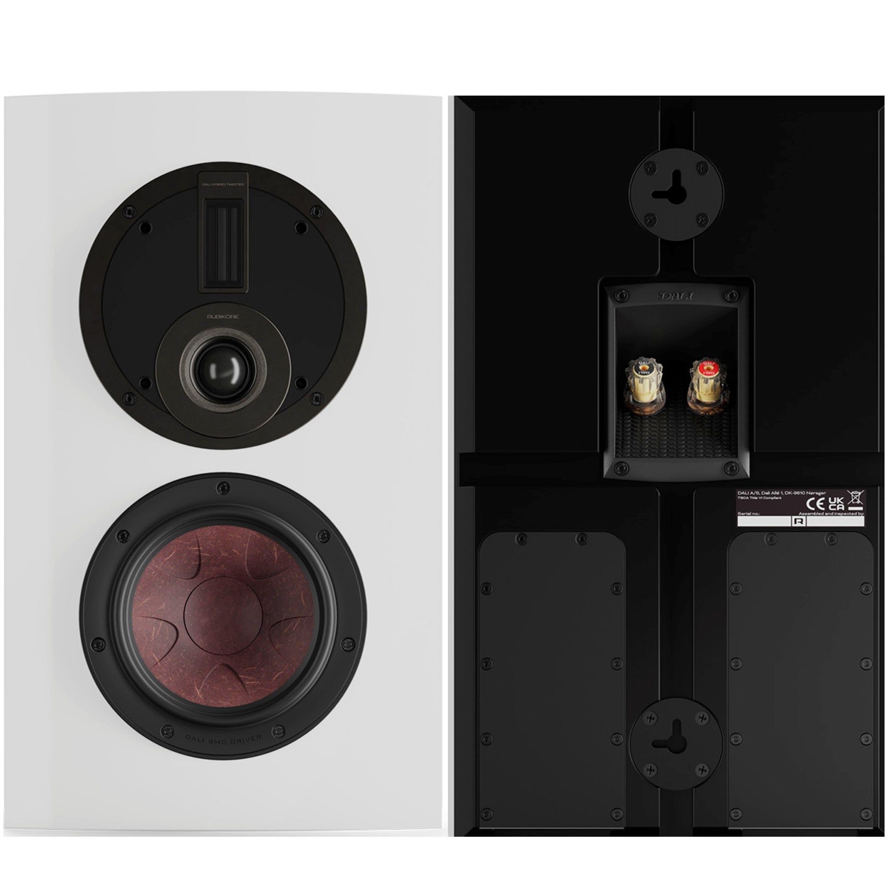 Dali Rubikore On-Wall Speaker in white (Pair) (Open Box Brand New) | Best Dali Rubikore On-Wall Speaker in white (Pair) (Open Box Brand New) | Dali Rubikore On-Wall Speaker in white (Pair) (Open Box Brand New) Reviews |  Audiolab Stereo & Video