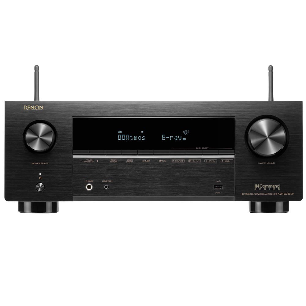 Denon AVR-X2800H 7.2 Ch. 8K AV Receiver | Best Denon AVR-X2800H 7.2 Ch. 8K AV Receiver | Denon AVR-X2800H 7.2 Ch. 8K AV Receiver Reviews | Audiolab Home Audio