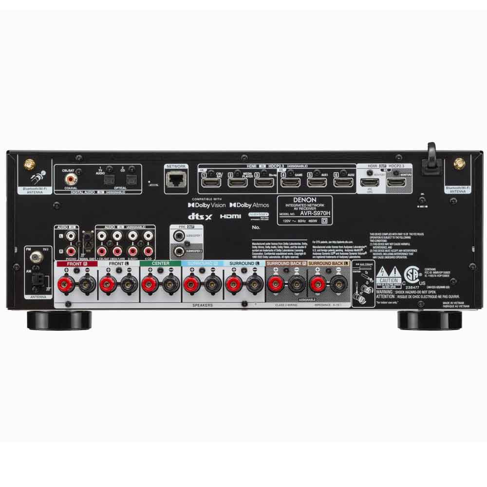 Denon AVR-S970H 8K Video and 3D Audio Experience From a 7.2 Channel Receiver | Best Denon AVR-S970H 8K Video and 3D Audio Experience From a 7.2 Channel Receiver | Denon AVR-S970H 8K Video and 3D Audio Experience From a 7.2 Channel Receiver Reviews | Audiolab Home Audio