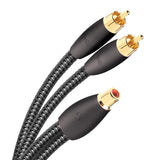 AudioQuest F22M-FLX-X Splitter (1 Female RCA to 2 Male RCA) | Best AudioQuest F22M-FLX-X Splitter (1 Female RCA to 2 Male RCA) | AudioQuest F22M-FLX-X Splitter (1 Female RCA to 2 Male RCA) Reviews | Audiolab Home Audio