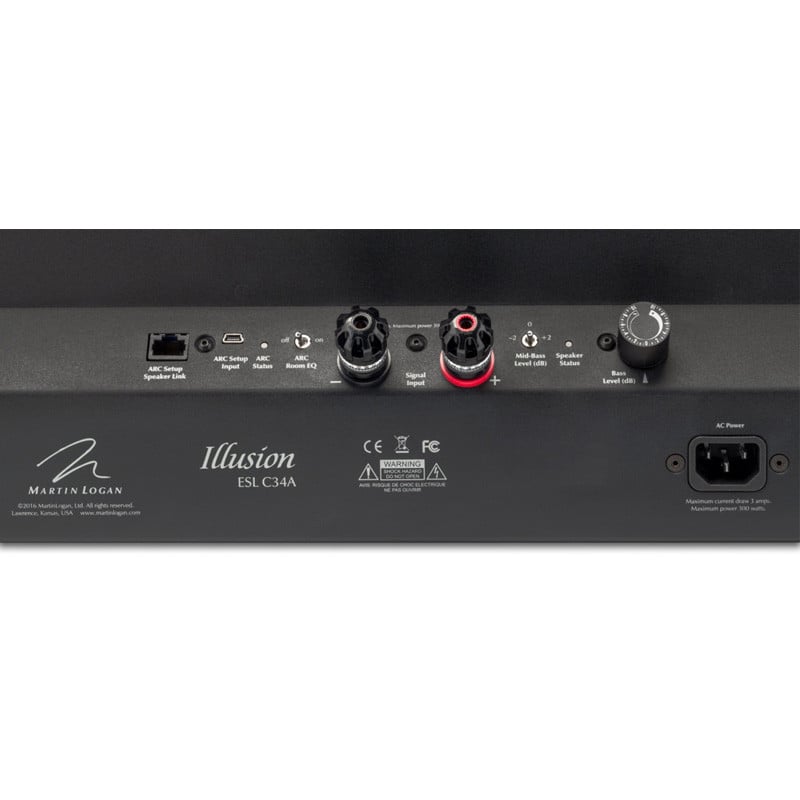 Martin Logan Illusion ESL C34A Center Channel Speaker (Single) | Best Martin Logan Illusion ESL C34A Center Channel Speaker (Single) | Martin Logan Illusion ESL C34A Center Channel Speaker (Single) Reviews | Audiolab Home Audio