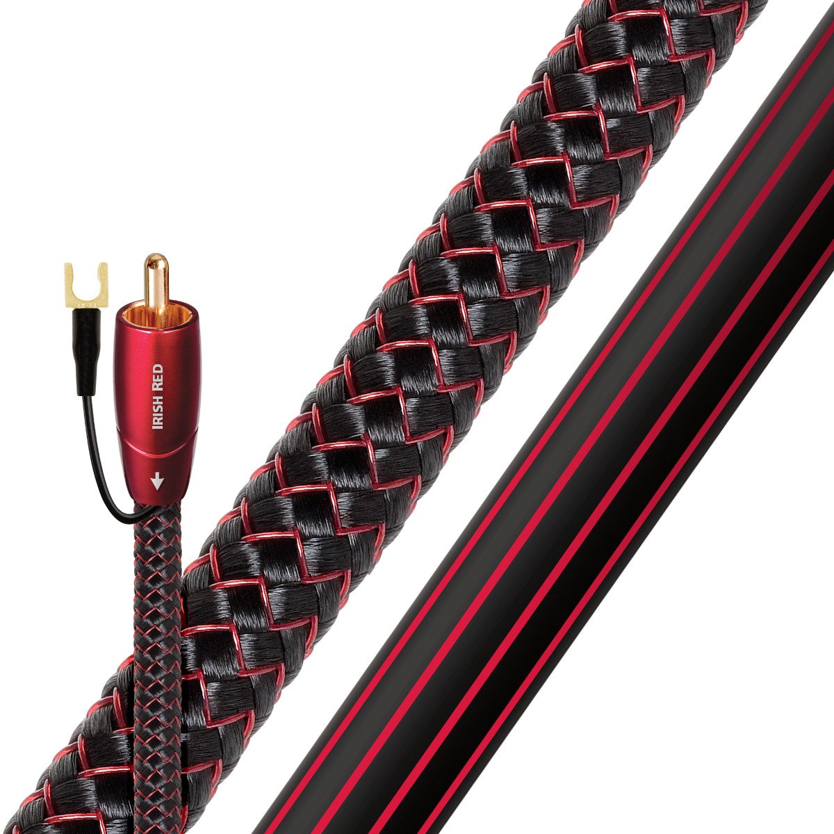 AudioQuest Irish Red Subwoofer Cable (each) | Best AudioQuest Irish Red Subwoofer Cable (each) | AudioQuest Irish Red Subwoofer Cable (each) Reviews | Audiolab Home Audio