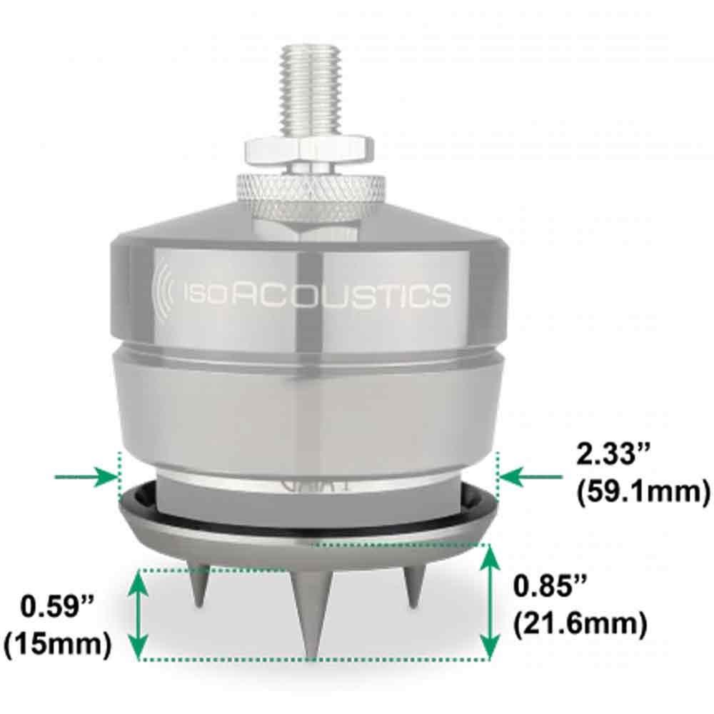 IsoAcoustics Carpet Disks For GAIA Speaker Isolation Feet (4 Pack) | Best IsoAcoustics Carpet Disks For GAIA Speaker Isolation Feet (4 Pack) | IsoAcoustics Carpet Disks For GAIA Speaker Isolation Feet (4 Pack) Reviews | Audiolab Home Audio