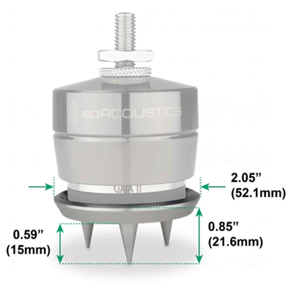 IsoAcoustics Carpet Disks For GAIA Speaker Isolation Feet (4 Pack) | Best IsoAcoustics Carpet Disks For GAIA Speaker Isolation Feet (4 Pack) | IsoAcoustics Carpet Disks For GAIA Speaker Isolation Feet (4 Pack) Reviews | Audiolab Home Audio