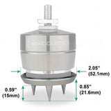 IsoAcoustics Carpet Disks For GAIA Speaker Isolation Feet (4 Pack) | Best IsoAcoustics Carpet Disks For GAIA Speaker Isolation Feet (4 Pack) | IsoAcoustics Carpet Disks For GAIA Speaker Isolation Feet (4 Pack) Reviews | Audiolab Home Audio