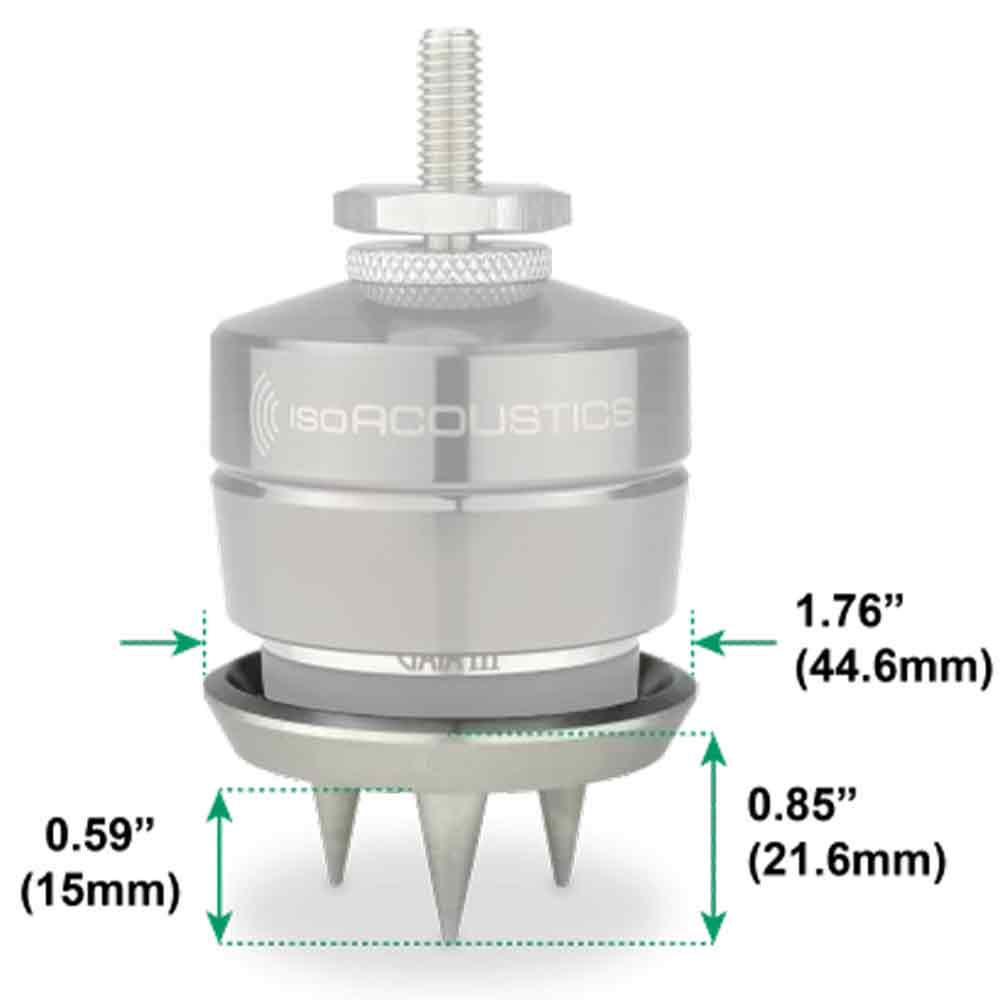 IsoAcoustics Carpet Disks For GAIA Speaker Isolation Feet (4 Pack) | Best IsoAcoustics Carpet Disks For GAIA Speaker Isolation Feet (4 Pack) | IsoAcoustics Carpet Disks For GAIA Speaker Isolation Feet (4 Pack) Reviews | Audiolab Home Audio
