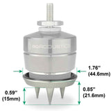 IsoAcoustics Carpet Disks For GAIA Speaker Isolation Feet (4 Pack) | Best IsoAcoustics Carpet Disks For GAIA Speaker Isolation Feet (4 Pack) | IsoAcoustics Carpet Disks For GAIA Speaker Isolation Feet (4 Pack) Reviews | Audiolab Home Audio