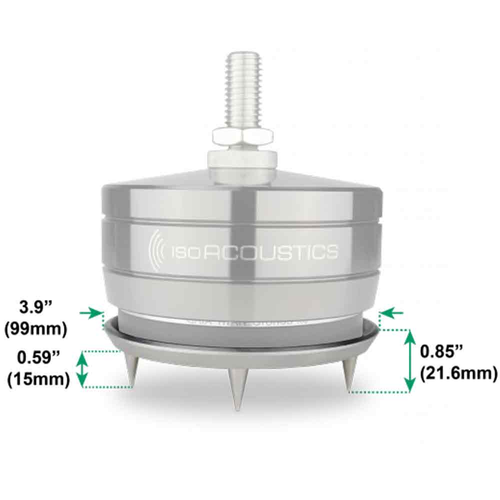 IsoAcoustics Carpet Disks For GAIA Speaker Isolation Feet (4 Pack) | Best IsoAcoustics Carpet Disks For GAIA Speaker Isolation Feet (4 Pack) | IsoAcoustics Carpet Disks For GAIA Speaker Isolation Feet (4 Pack) Reviews | Audiolab Home Audio