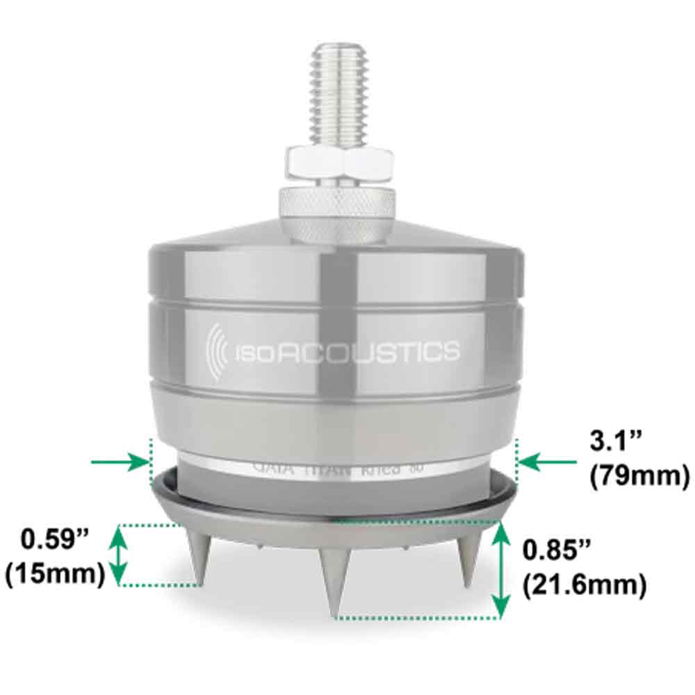 IsoAcoustics Carpet Disks For GAIA Speaker Isolation Feet (4 Pack) | Best IsoAcoustics Carpet Disks For GAIA Speaker Isolation Feet (4 Pack) | IsoAcoustics Carpet Disks For GAIA Speaker Isolation Feet (4 Pack) Reviews | Audiolab Home Audio