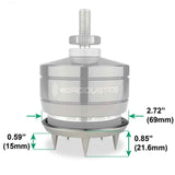 IsoAcoustics Carpet Disks For GAIA Speaker Isolation Feet (4 Pack) | Best IsoAcoustics Carpet Disks For GAIA Speaker Isolation Feet (4 Pack) | IsoAcoustics Carpet Disks For GAIA Speaker Isolation Feet (4 Pack) Reviews | Audiolab Home Audio