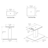 Kanto SP6HD Desktop Speaker Stand (Pair) | Best Kanto SP6HD Desktop Speaker Stand (Pair) | Kanto SP6HD Desktop Speaker Stand (Pair) Reviews | Audiolab Home Audio