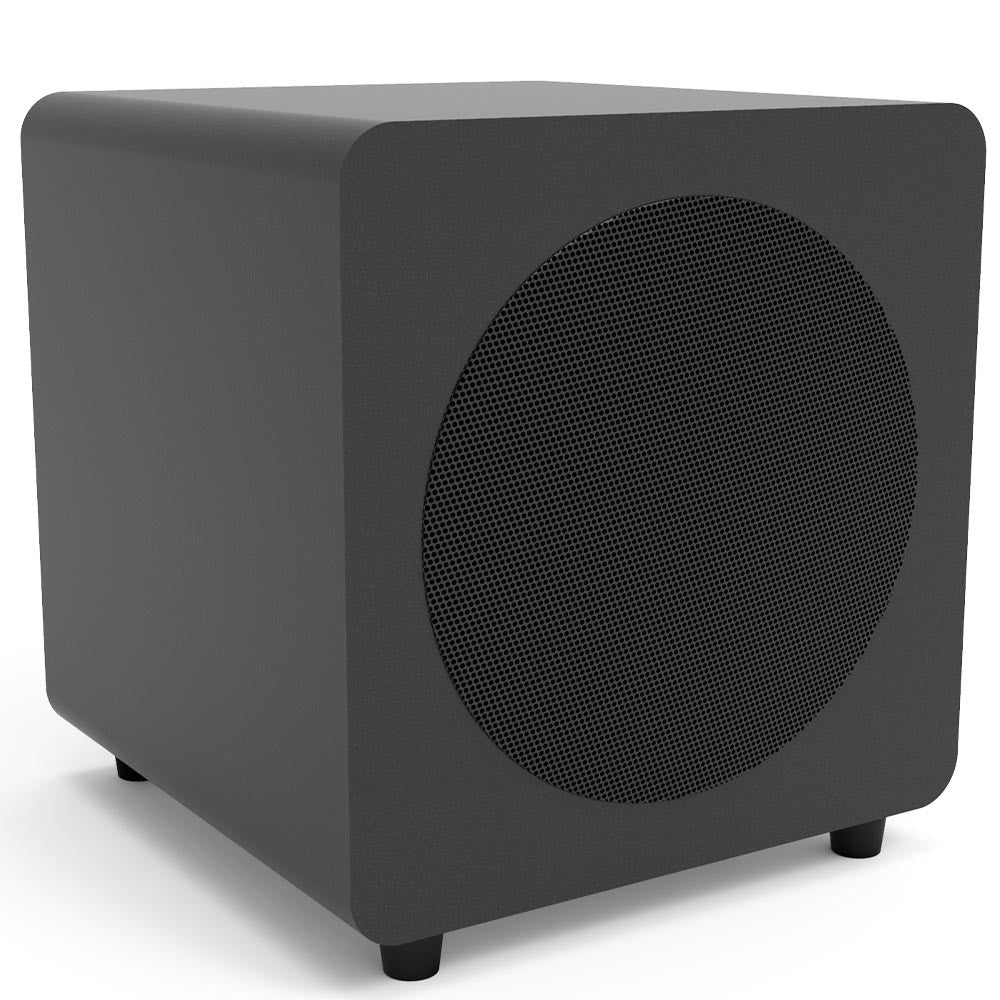 Kanto Sub8 Compact Powered Subwoofer with 8" Driver | Best Kanto Sub8 Compact Powered Subwoofer with 8" Driver | Kanto Sub8 Compact Powered Subwoofer with 8" Driver Reviews | Audiolab Home Audio