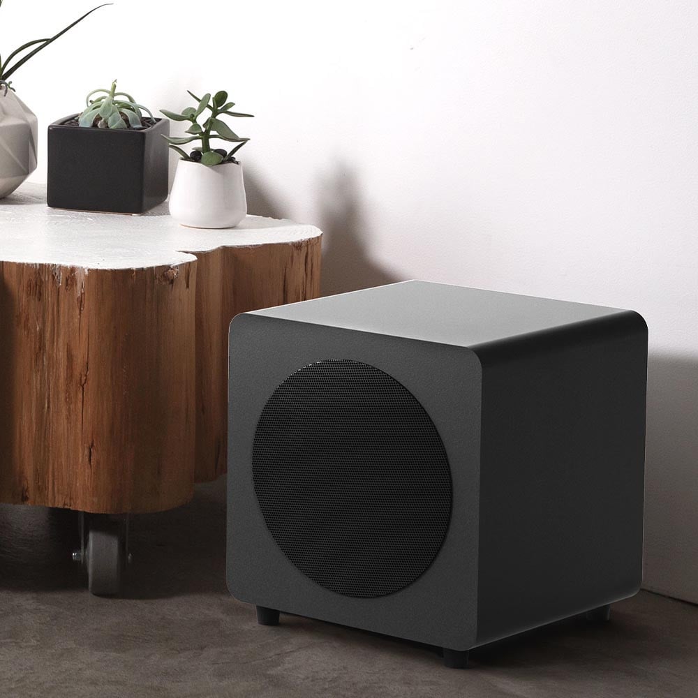 Kanto Sub8 Compact Powered Subwoofer with 8" Driver | Best Kanto Sub8 Compact Powered Subwoofer with 8" Driver | Kanto Sub8 Compact Powered Subwoofer with 8" Driver Reviews | Audiolab Home Audio