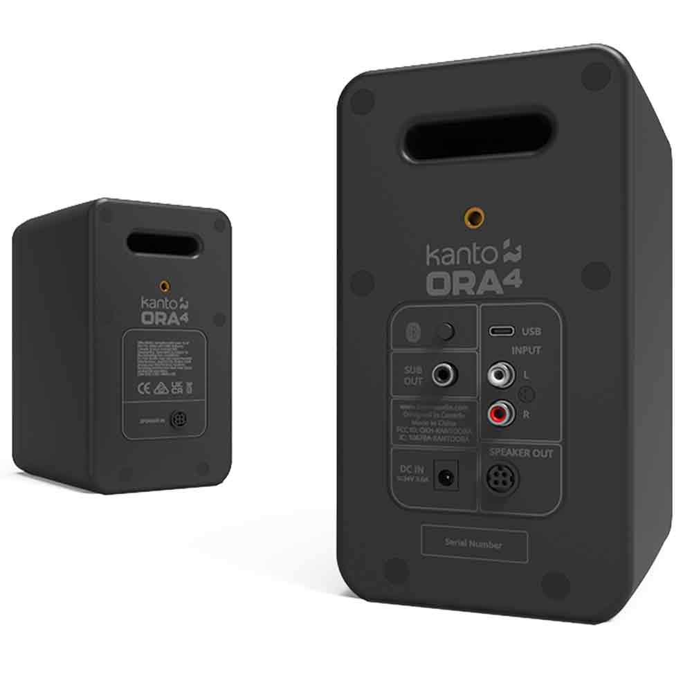 Kanto ORA4 Powered Reference Speaker (Pair) | Best Kanto ORA4 Powered Reference Speaker (Pair) | Kanto ORA4 Powered Reference Speaker (Pair) Reviews | Audiolab Stereo & Video