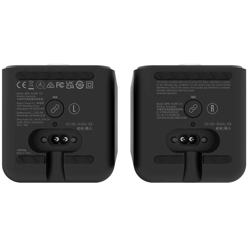 Klipsch Flexus SURR 100 Wireless Surround Sound Speakers (Pair) | Best Klipsch Flexus SURR 100 Wireless Surround Sound Speakers (Pair) | Klipsch Flexus SURR 100 Wireless Surround Sound Speakers (Pair) Reviews | Audiolab Home Audio
