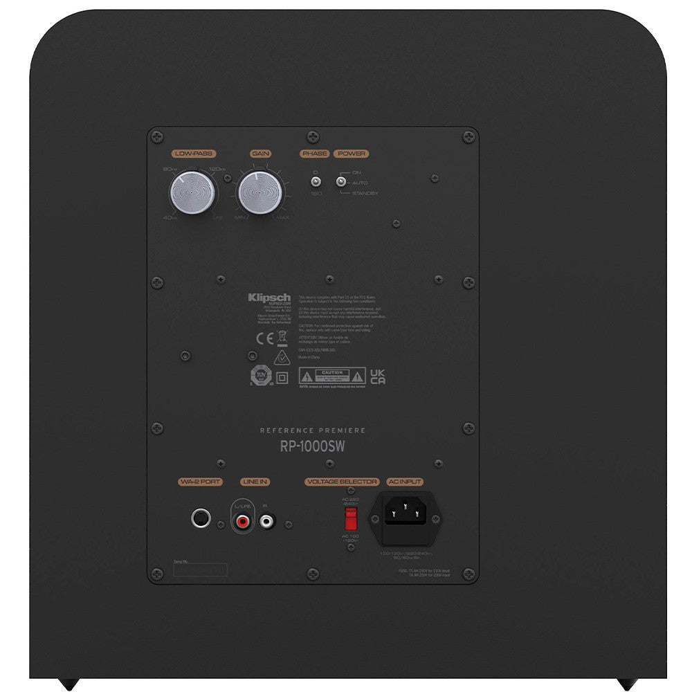 Klipsch RP-1000SW 10" High Excursion Subwoofer | Best Klipsch RP-1000SW 10" High Excursion Subwoofer | Klipsch RP-1000SW 10" High Excursion Subwoofer Reviews | Audiolab Home Audio