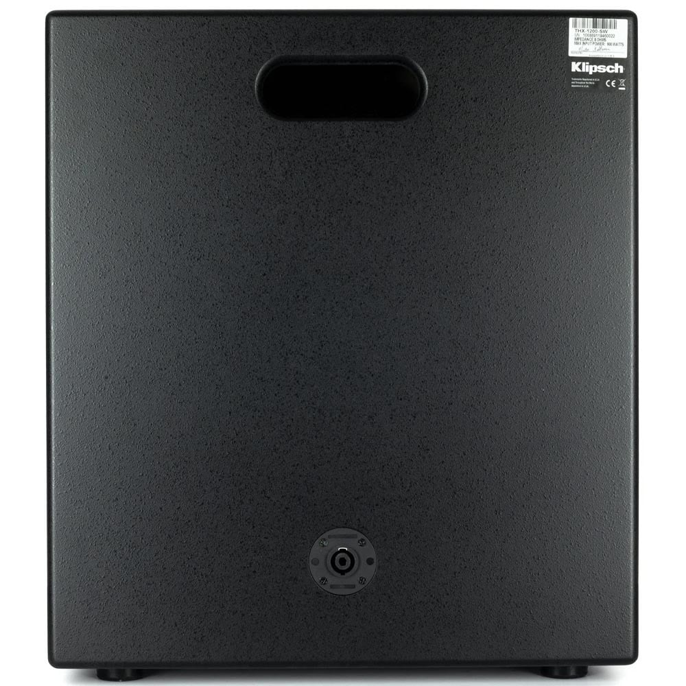 Klipsch THX-1200-SW Subwoofer in Black | Best Klipsch THX-1200-SW Subwoofer in Black | Klipsch THX-1200-SW Subwoofer in Black Reviews | Audiolab Home Audio