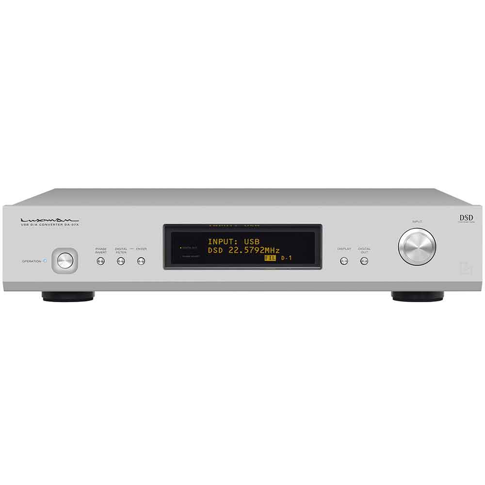 Luxman DA-07X Digital-to-Analog Converter | Best Luxman DA-07X Digital-to-Analog Converter | Luxman DA-07X Digital-to-Analog Converter Reviews | Audiolab Home Audio