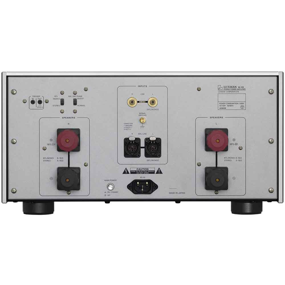 Luxman M-10X Power Amplifier | Best Luxman M-10X Power Amplifier | Luxman M-10X Power Amplifier Reviews | Audiolab Home Audio