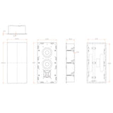 M&K IW950 In-Wall Speaker | Best M&K IW950 In-Wall Speaker | M&K IW950 In-Wall Speaker Reviews | Audiolab Home Audio