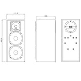 M&K LCR750 LCR Speaker (Pair) | Best M&K LCR750 LCR Speaker (Pair) | M&K LCR750 LCR Speaker (Pair) Reviews | Audiolab Home Audio