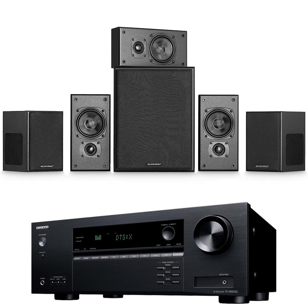 M&K & Onkyo Bundle: M&K MOVIE 5.1 System And Onkyo TX-NR5100 7.2-Channel 8K AV Receiver | Best M&K & Onkyo Bundle: M&K MOVIE 5.1 System And Onkyo TX-NR5100 7.2-Channel 8K AV Receiver | M&K & Onkyo Bundle: M&K MOVIE 5.1 System And Onkyo TX-NR5100 7.2-Channel 8K AV Receiver Reviews | Audiolab Home Audio