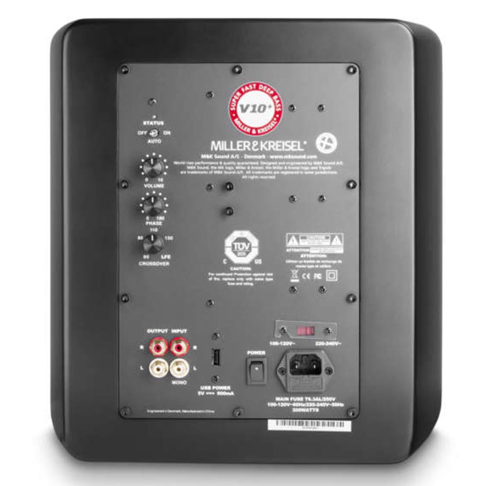 M&K V10+ Subwoofer | Best M&K V10+ Subwoofer | M&K V10+ Subwoofer Reviews | Audiolab Home Audio