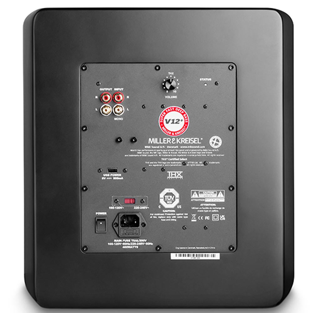 M&K V12+ Subwoofer | Best M&K V12+ Subwoofer | M&K V12+ Subwoofer Reviews | Audiolab Home Audio