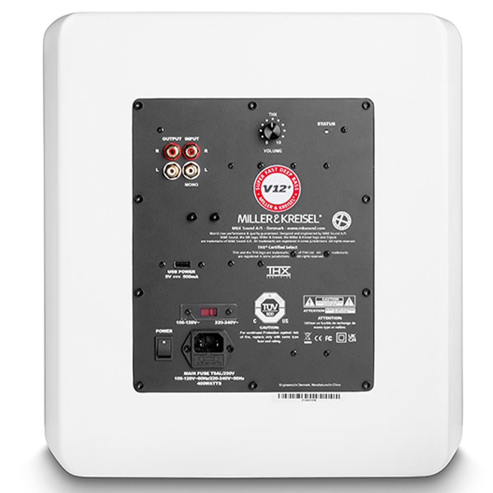 M&K V12+ Subwoofer | Best M&K V12+ Subwoofer | M&K V12+ Subwoofer Reviews | Audiolab Home Audio