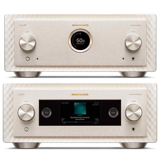 Marantz Bundle: Model 10 Integrated Amplifier and LINK 10n Network Audio Player in Marantz Champagne | Best Marantz Bundle: Model 10 Integrated Amplifier and LINK 10n Network Audio Player in Marantz Champagne | Marantz Bundle: Model 10 Integrated Amplifier and LINK 10n Network Audio Player in Marantz Champagne Reviews | Audiolab Home Audio