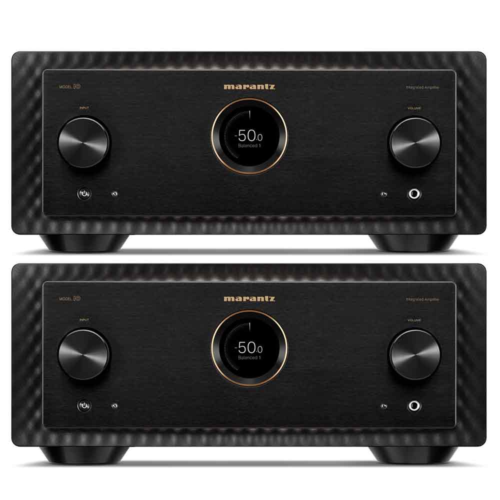 Marantz Bundle: Model 10 Reference Integrated Amplifier in Marantz Black (Pair) | Best Marantz Bundle: Model 10 Reference Integrated Amplifier in Marantz Black (Pair) | Marantz Bundle: Model 10 Reference Integrated Amplifier in Marantz Black (Pair) Reviews | Audiolab Home Audio