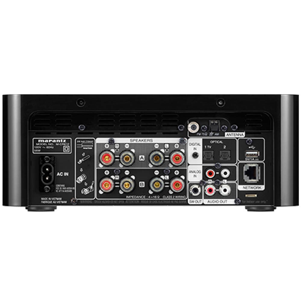 Marantz M-CR612 Network CD Receiver featuring HEOS, FM/AM, Bluetooth and Voice Control compatibility (OPEN-BOX) | Best Marantz M-CR612 Network CD Receiver featuring HEOS, FM/AM, Bluetooth and Voice Control compatibility (OPEN-BOX) | Marantz M-CR612 Network CD Receiver featuring HEOS, FM/AM, Bluetooth and Voice Control compatibility (OPEN-BOX) Reviews | Audiolab Home Audio