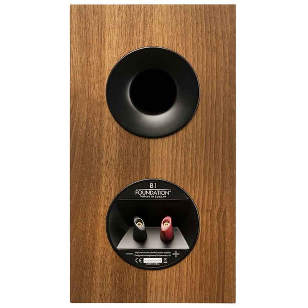 Martin Logan Motion Foundation B1 Bookshelf Speaker in Walnut (Each) | Best Martin Logan Motion Foundation B1 Bookshelf Speaker in Walnut (Each) | Martin Logan Motion Foundation B1 Bookshelf Speaker in Walnut (Each) Reviews | Audiolab Home Audio