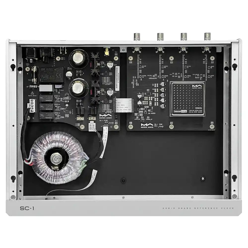 Matrix Audio SC-1 Audio Grade Reference Clock Internal View - Audiolab