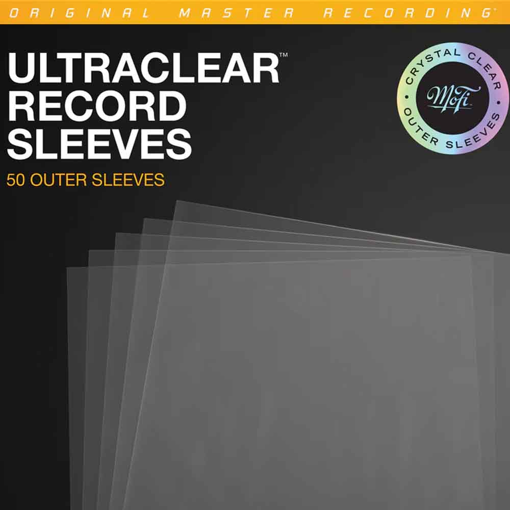 MoFi UltraClear Record Outer Sleeves (Pack of 50) | Best MoFi UltraClear Record Outer Sleeves (Pack of 50) | MoFi UltraClear Record Outer Sleeves (Pack of 50) Reviews | Audiolab Home Audio