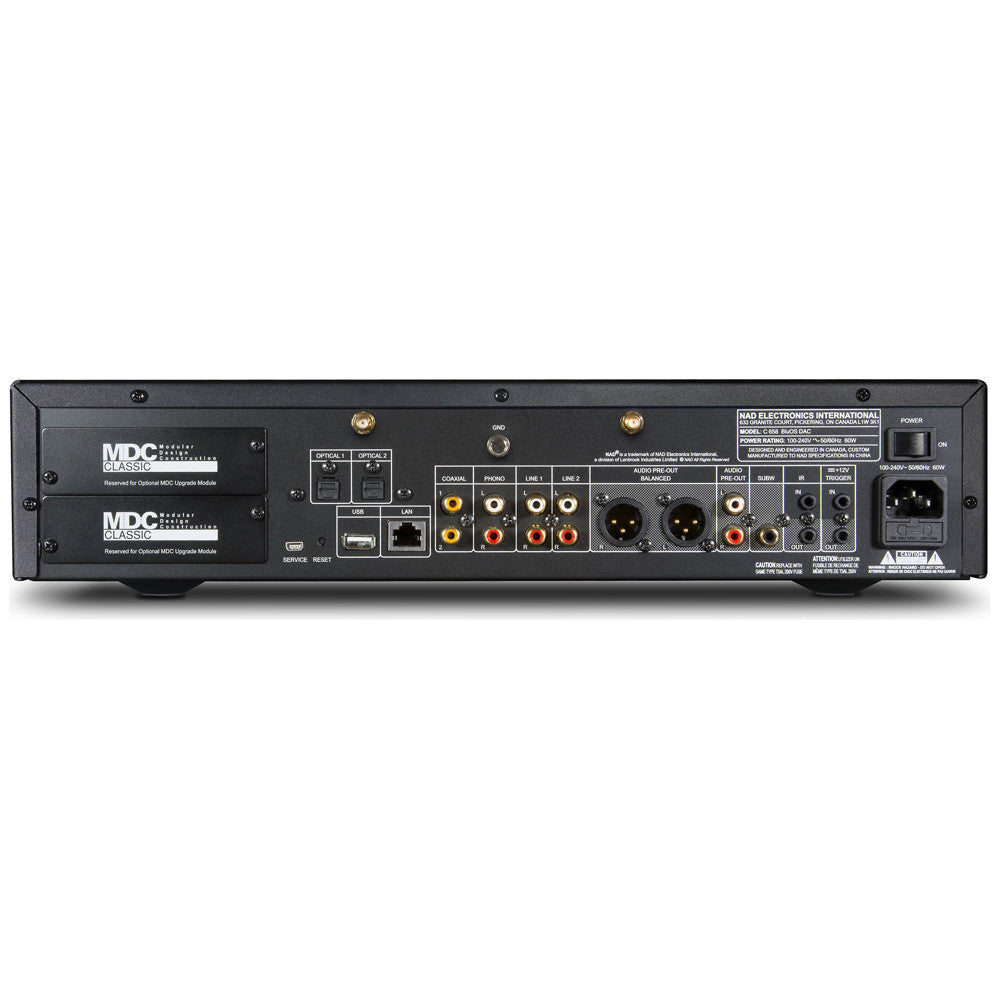 NAD C 658 Network Player Preamp BluOS Streaming DAC | Best NAD C 658 Network Player Preamp BluOS Streaming DAC | NAD C 658 Network Player Preamp BluOS Streaming DAC Reviews | Audiolab Home Audio