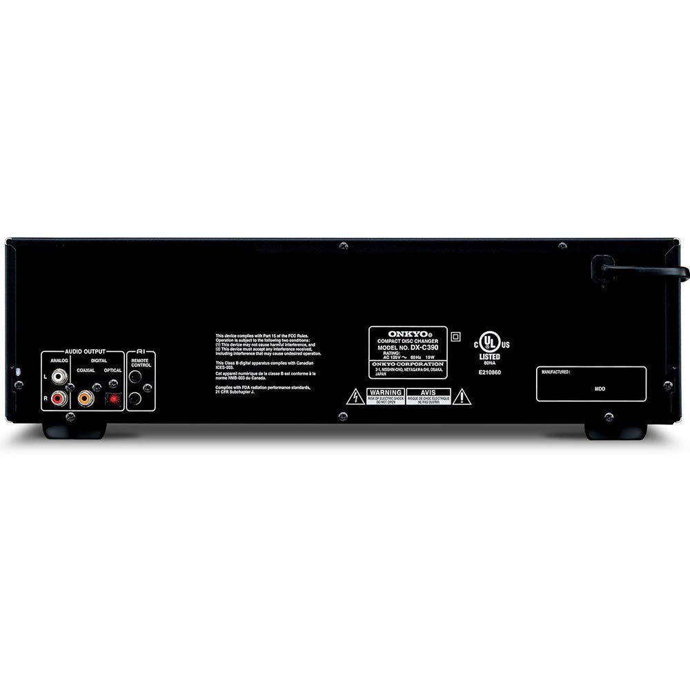 Onkyo DX-C390 6-Disc Programmable CD Changer | Best Onkyo DX-C390 6-Disc Programmable CD Changer | Onkyo DX-C390 6-Disc Programmable CD Changer Reviews | Audiolab Home Audio