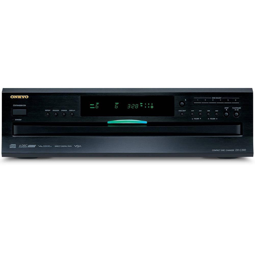 Onkyo DX-C390 6-Disc Programmable CD Changer | Best Onkyo DX-C390 6-Disc Programmable CD Changer | Onkyo DX-C390 6-Disc Programmable CD Changer Reviews | Audiolab Home Audio