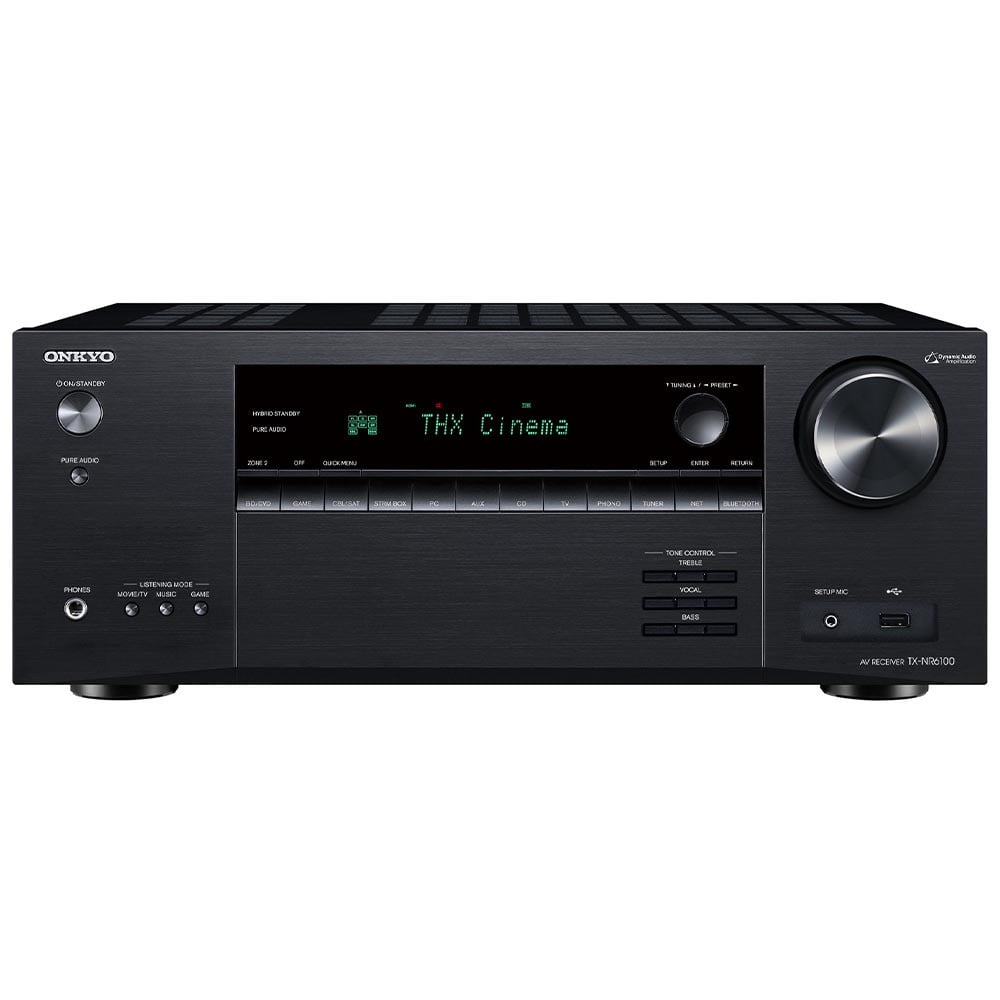 Onkyo TX-NR6100 7.2-Channel THX Certified AV Receiver | Best Onkyo TX-NR6100 7.2-Channel THX Certified AV Receiver | Onkyo TX-NR6100 7.2-Channel THX Certified AV Receiver Reviews | Audiolab Home Audio