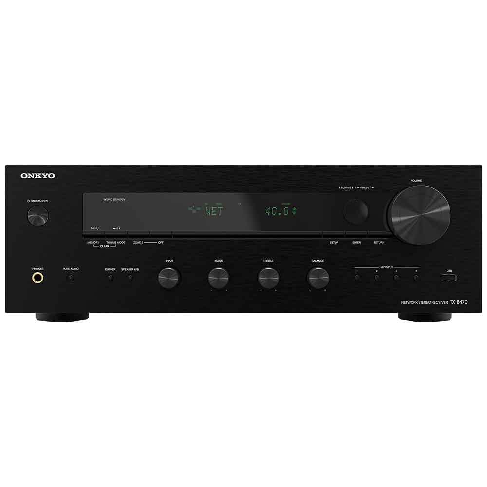 Onkyo TX-8470 Hi-Fi Network Stereo Receiver | Best Onkyo TX-8470 Hi-Fi Network Stereo Receiver | Onkyo TX-8470 Hi-Fi Network Stereo Receiver Reviews | Audiolab Home Audio