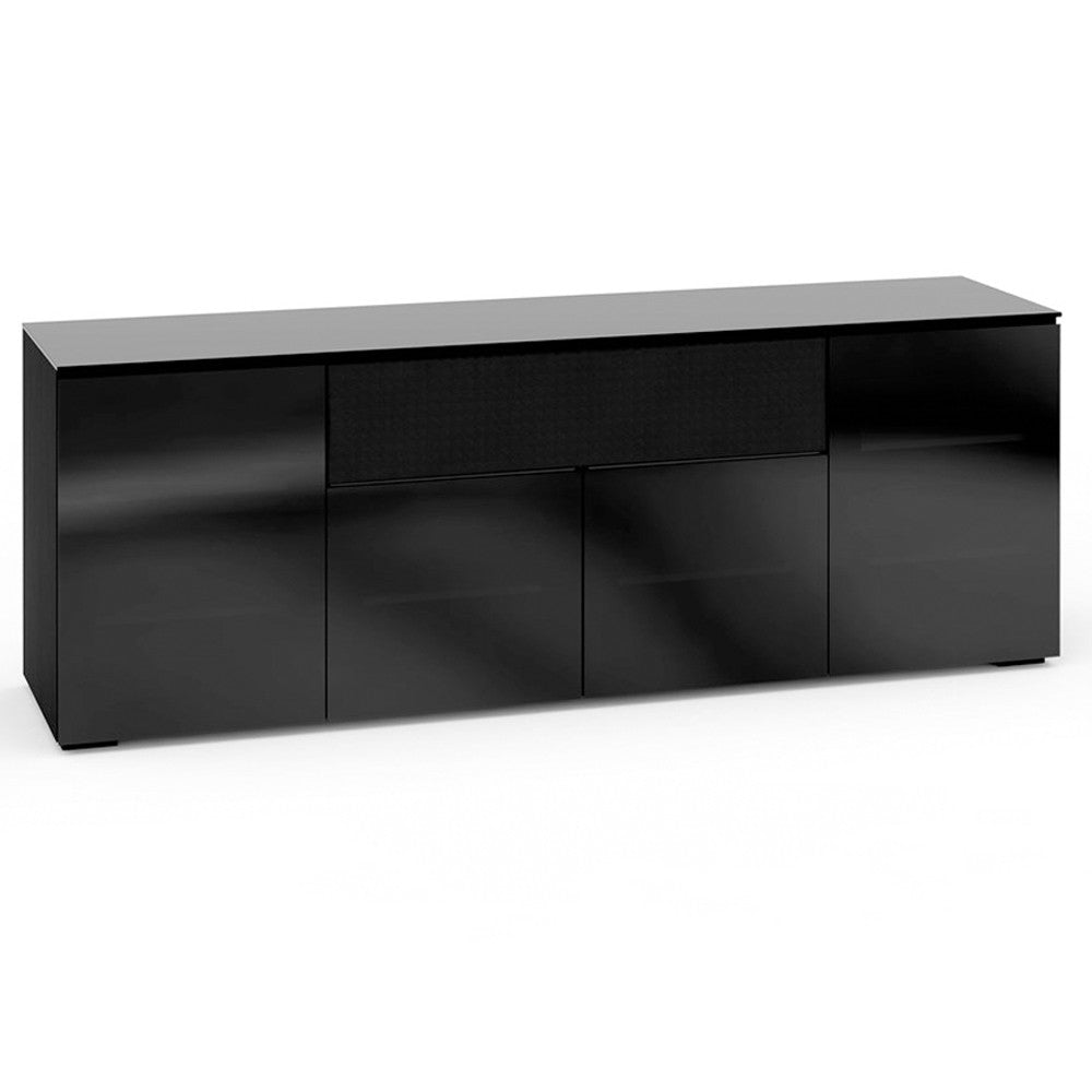 Salamander Oslo 345 Quad-Width AV Cabinet in Black Glass | Best Salamander Oslo 345 Quad-Width AV Cabinet in Black Glass | Salamander Oslo 345 Quad-Width AV Cabinet in Black Glass Reviews | Audiolab Home Audio
